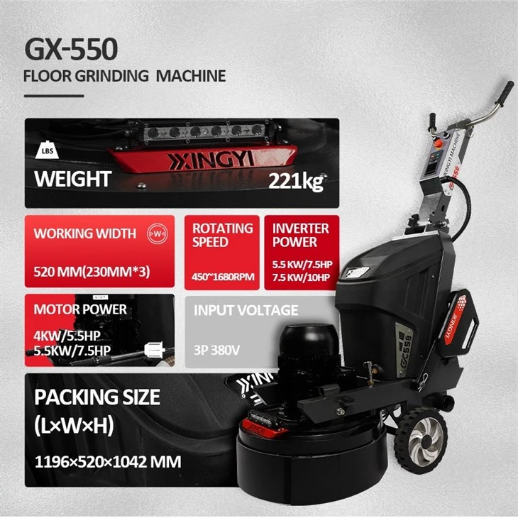 Planetary Concrete Floor Grinder